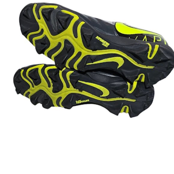 Nike Vapor Edge Shark Football Cleats White Chartreuse Yellow Men\'s 9 Fastflex main image 5